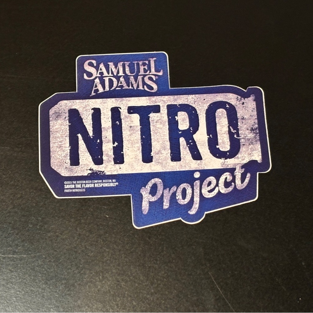 Samuel Adams Nitro Project Sticker